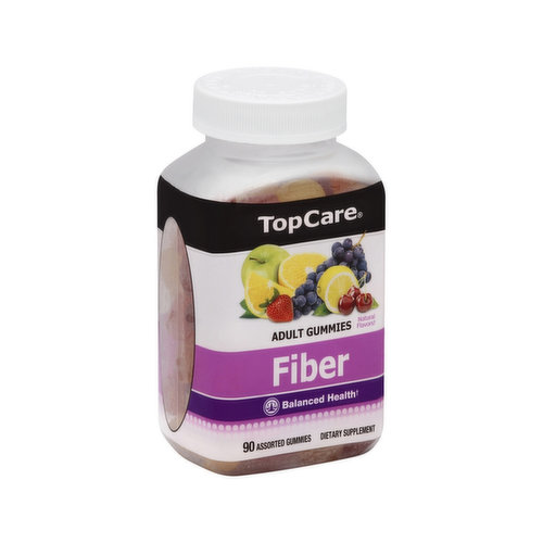 Topcare Fiber, Adult Gummies, Assorted