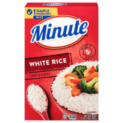 Minute White Rice, Light & Fluffy