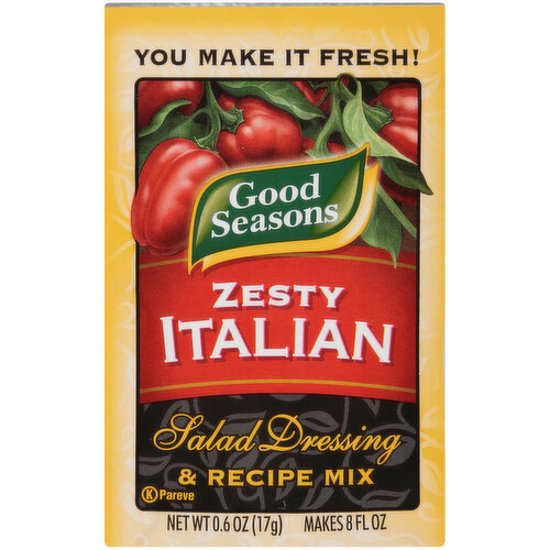 Good Seasons Zesty Italian Dry Salad Dressing and Recipe Mix