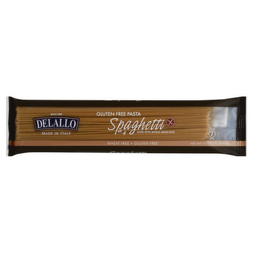 Delallo Spaghetti, Gluten Free, No. 4