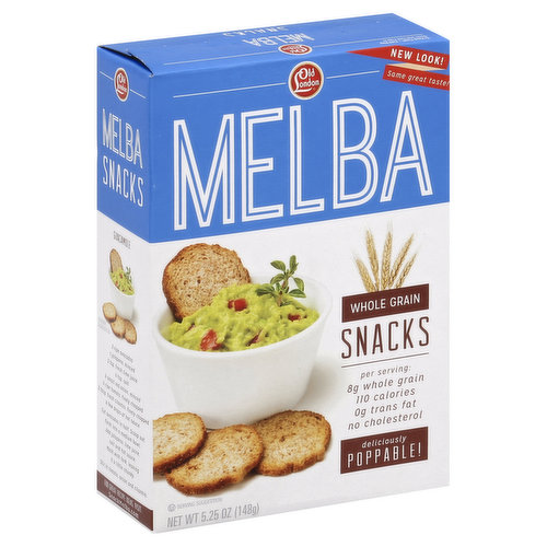 Old London Melba Snacks, Whole Grain