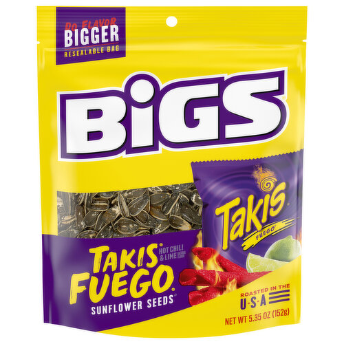 Bigs Sunflower Seeds, Hot Chili & Lime