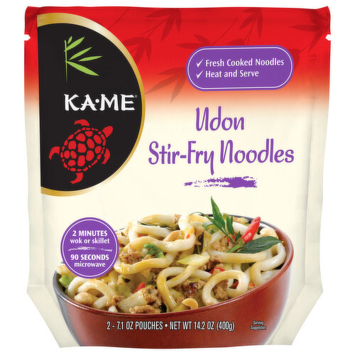 Ka-Me Noodles, Stir-Fry, Udon