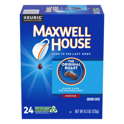 Maxwell House Original Roast Medium Coffee K-Cup Pods