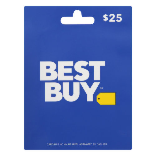 Best Buy Gift Card, 25