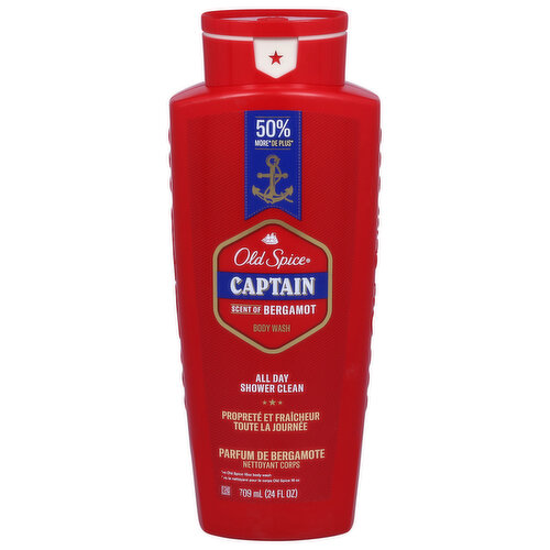 Old Spice Body Wash, Captain