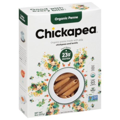 Chickapea Penne, Organic