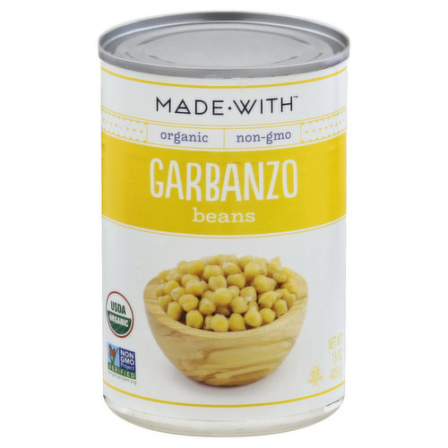 Made With Garbanzo Beans, Organic
