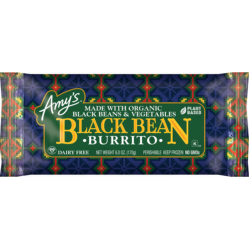 Amys Burrito, Black Bean