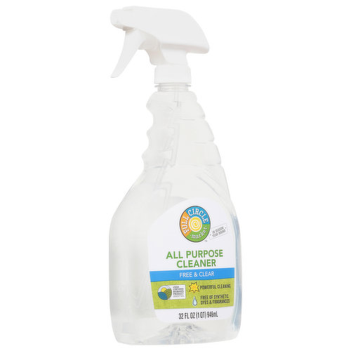 In season year round. Powerful cleaning. Free of synthetic dyes & fragrances. Please recycle. Not tested on animals.