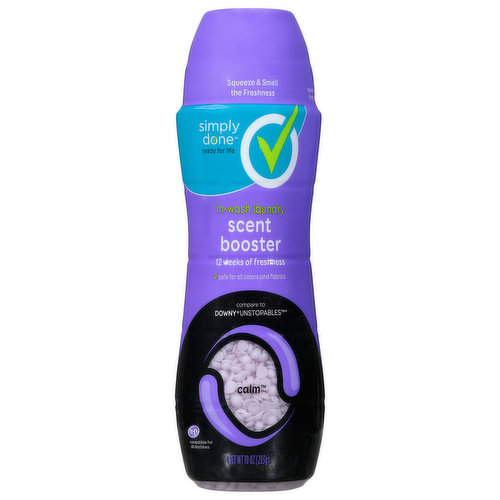 Simply Done Scent Booster, In-Wash Laundry, Calm