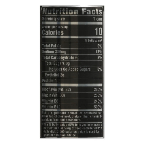 monster ingredient label