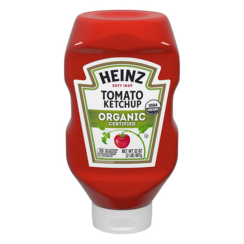 Heinz Organic Certified Tomato Ketchup