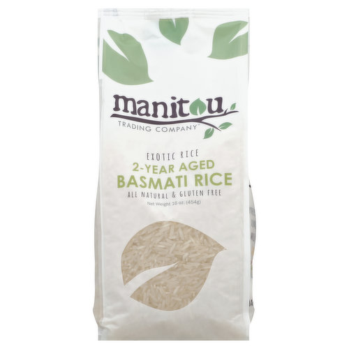 Manitou Trading Basmati Rice, 2-Year Aged