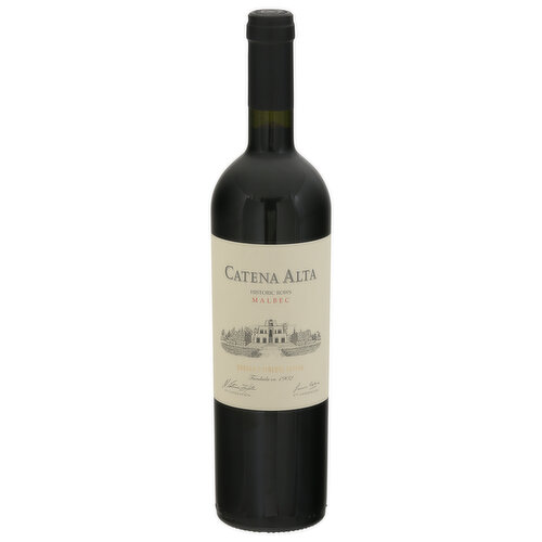 Catena Alta Malbec, Historic Rows, Mendoza