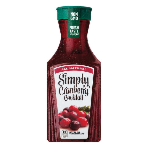 Simply Juice, Cranberry Cocktail