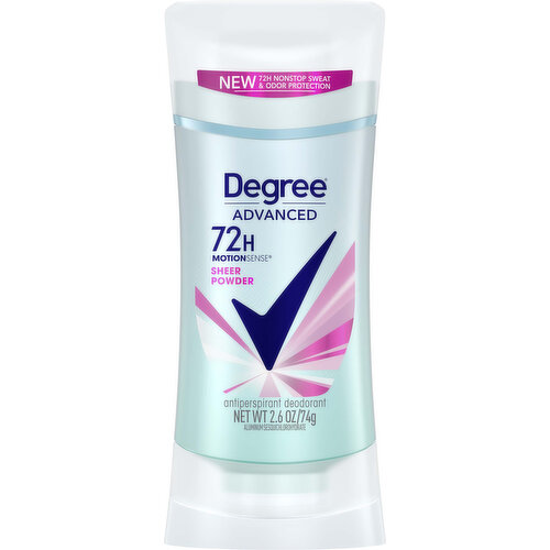 Degree Antiperspirant/Deodorant, MotionSense, Sheer Powder