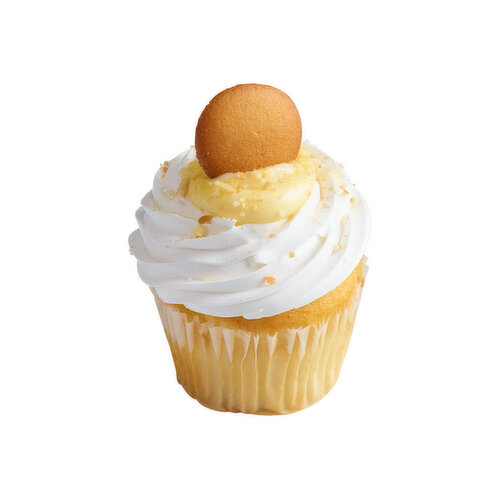 Fresh Banana Pudding Mega Cupcake