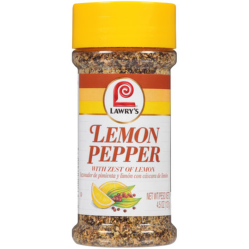 Lawry's 25% Less Sodium Seasoned Salt, 8 oz Mixed Spices & Seasonings