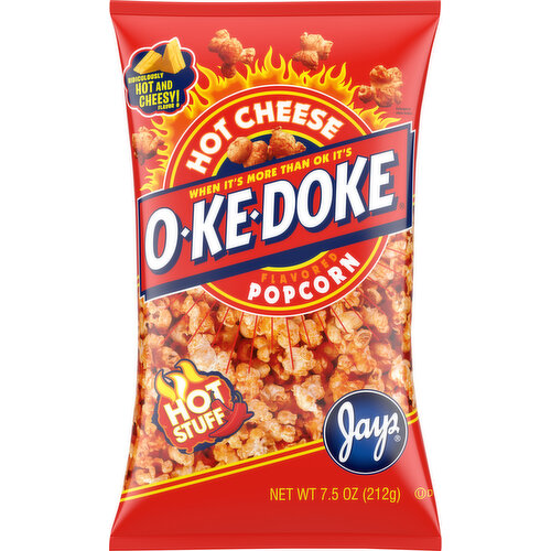 O-Ke-Doke Popcorn, Hot Cheese Flavored