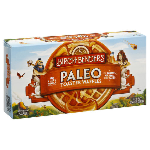 Birch Benders Toaster Waffles, Paleo