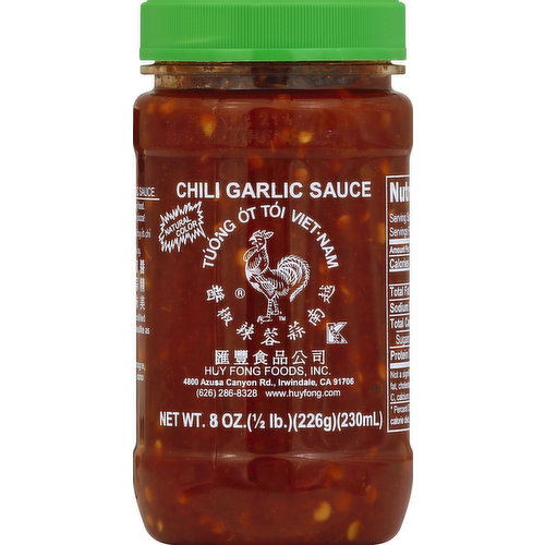 Huy Fong Chili Garlic Sauce