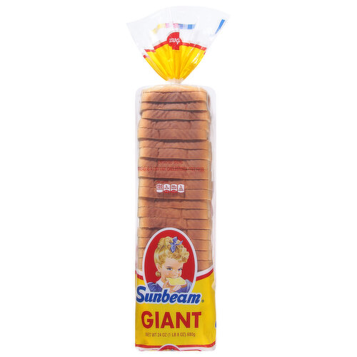 Sunbeam Bread, Enriched, Giant