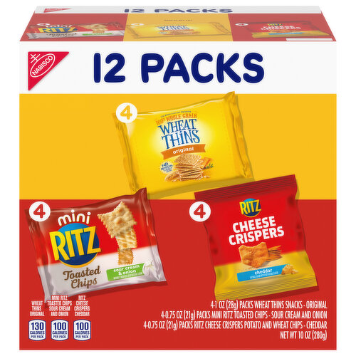 Nabisco Snacks, Assorted, 12 Packs