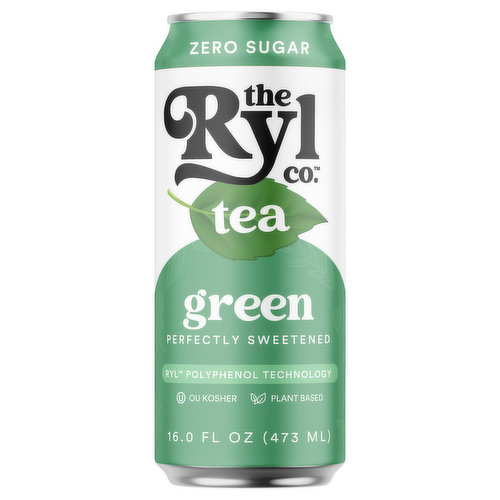 The Ryl Co. Tea, Zero Sugar, Green