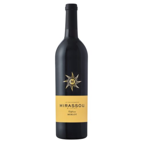 Mirassou Merlot, California, 2015