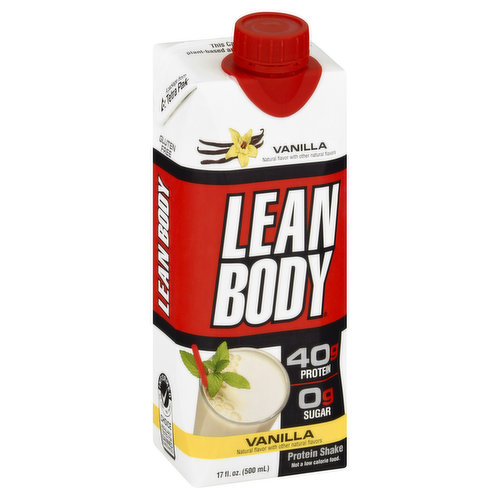 Lean Body Protein Shake, Vanilla