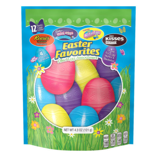 Hershey's Filled Egg Assortment, Easter Favorites