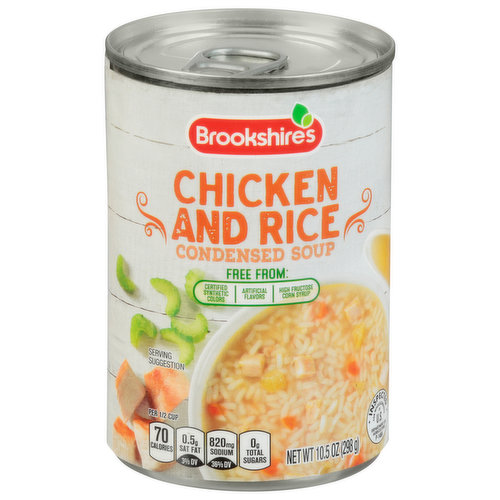 Brookshire's Condensed Soup, Chicken and Rice