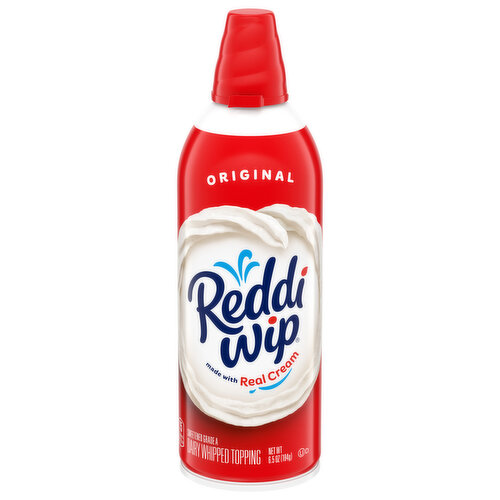 Reddi Wip Whipped Topping, Dairy, Original