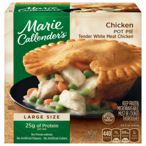 Marie Callender's Pot Pie, Chicken, Large Size