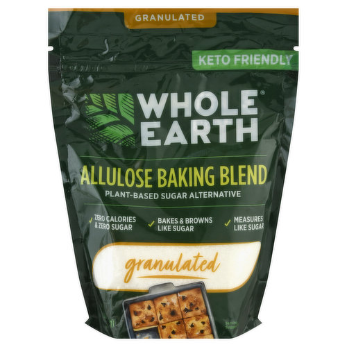 Whole Earth Allulose Baking Blend, Granulated