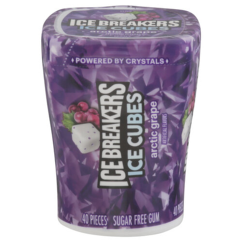 Ice Breakers Gum, Sugar Free, Arctic Grape