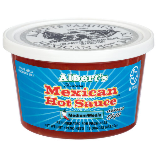 Albert's Hot Sauce, Mexican, Medium