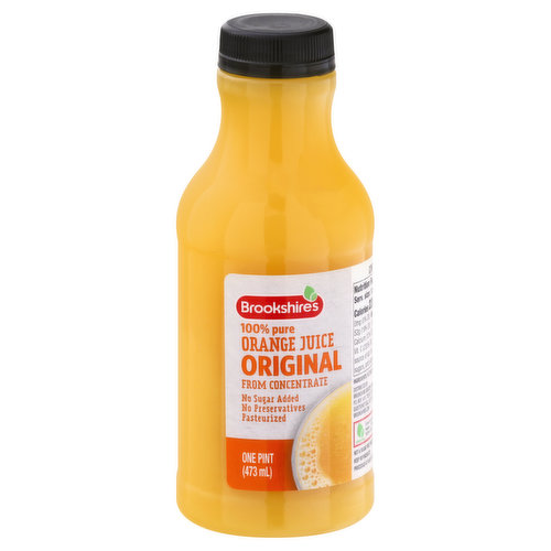 Brookshire's Orange Juice, Original