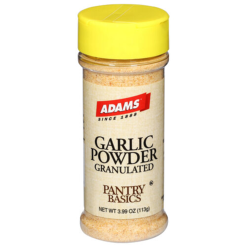 Adams Garlic Powder, Granulated