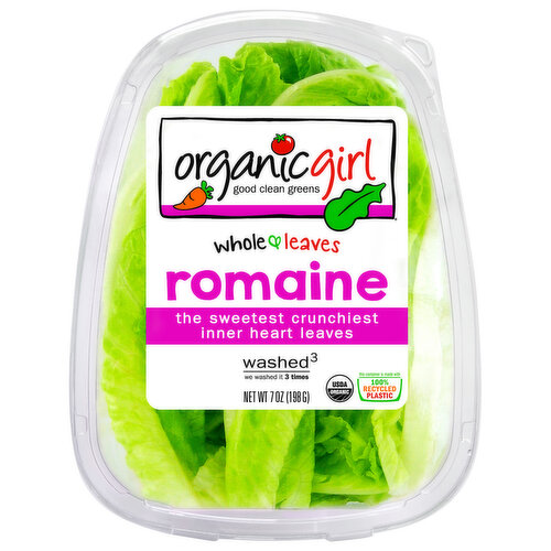 Organicgirl Romaine, Whole Leaves