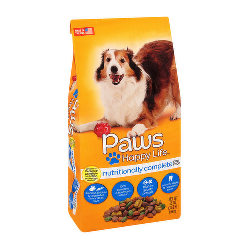 Paws Happy Life Nutritionally Complete Dog Food