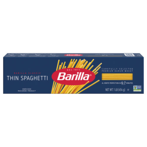 Barilla Spaghetti, Thin - Super 1 Foods