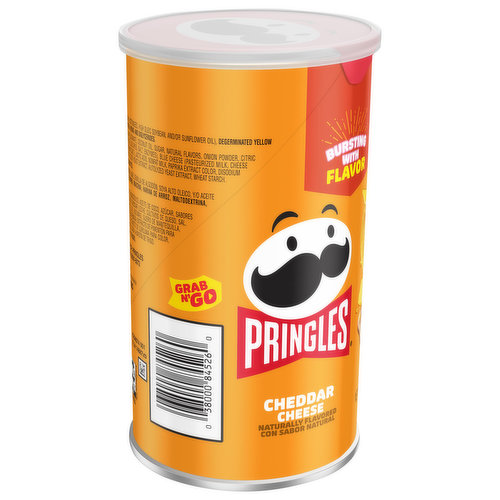 Pringles Potato Crisps, Cheddar Cheese