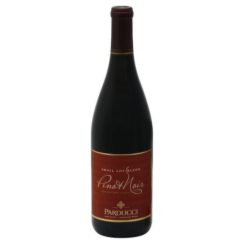 Parducci Pinot Noir, Mendocino County, 2010