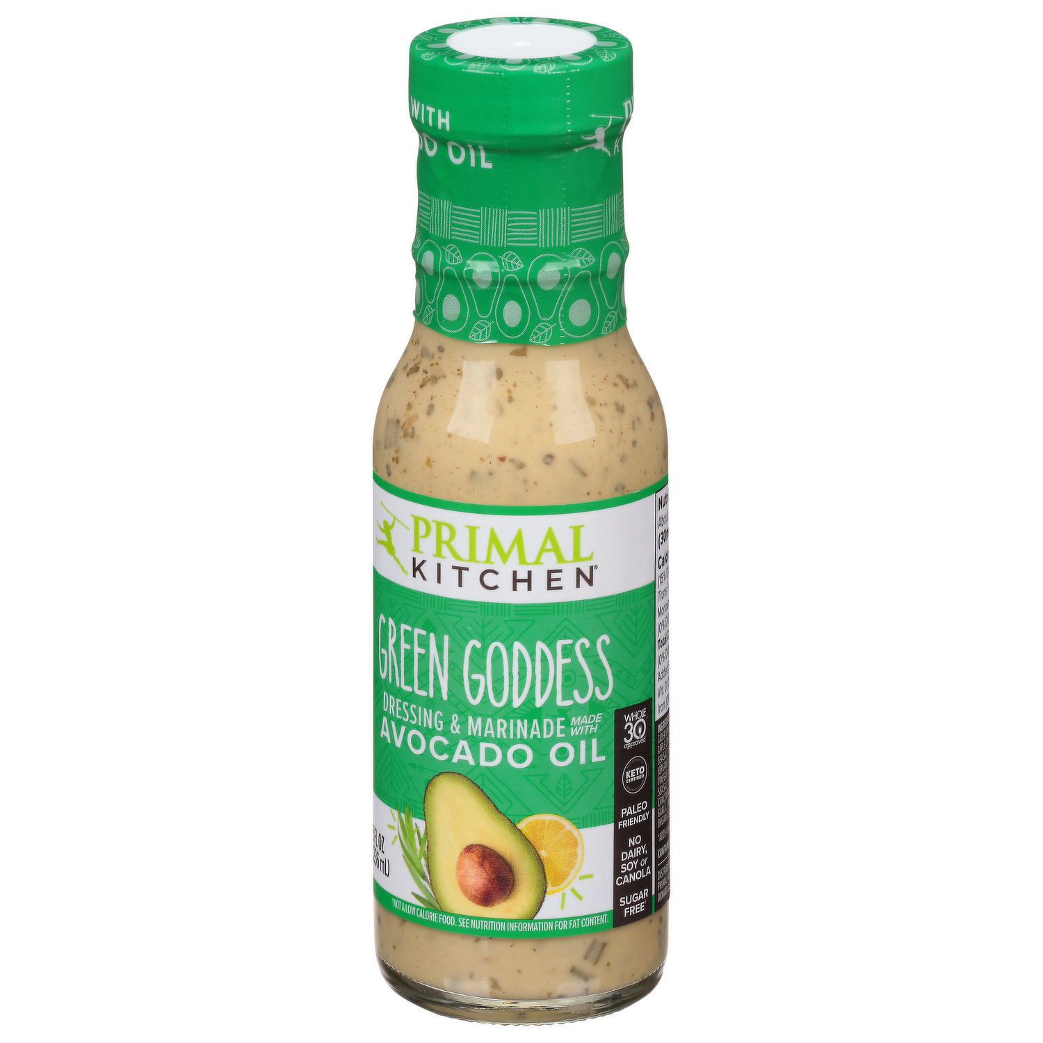 Primal Kitchen Dressing & Marinade, Caesar - 8 fl oz