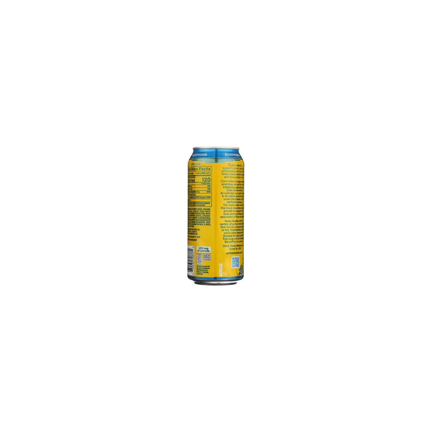 GUAYAKÍ Blueberry Organic Yerba Mate Bluephoria - 15.5 Fluid Ounce Image 2 of 4
