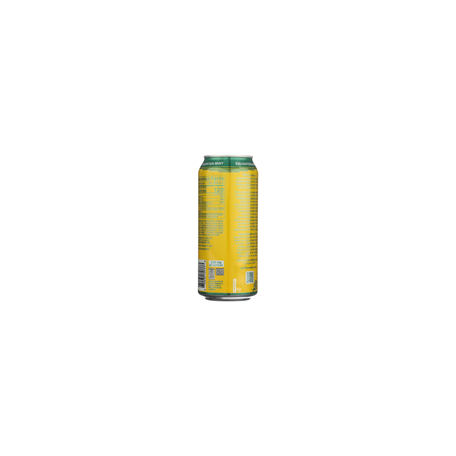 Yerba Madre Organic Enlighten Mint Yerba Mate - 15.5 Fluid Ounce Image 2 of 4