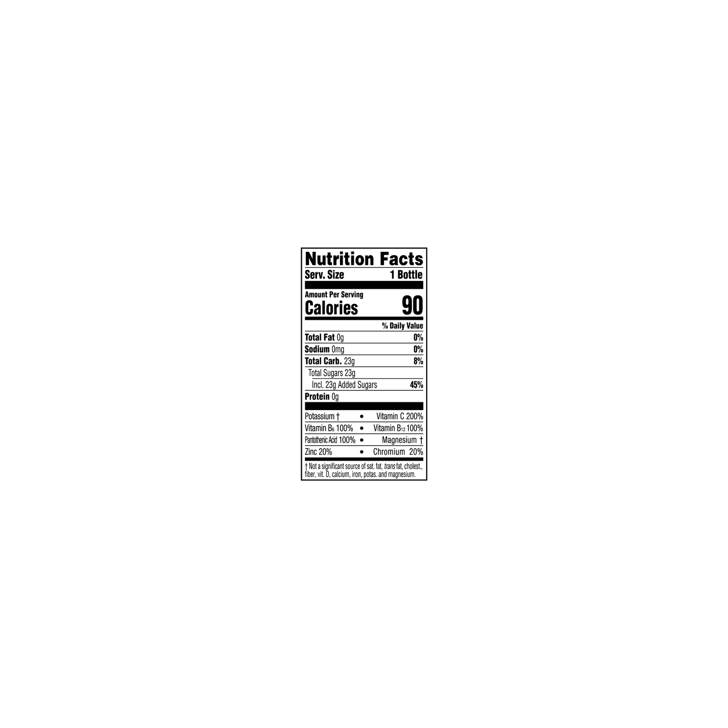 vitaminwater Power-C Dragonfruit Nutrient Enhanced Flavored Water Beverage - 101.4 Fluid Ounce Image 3 of 4
