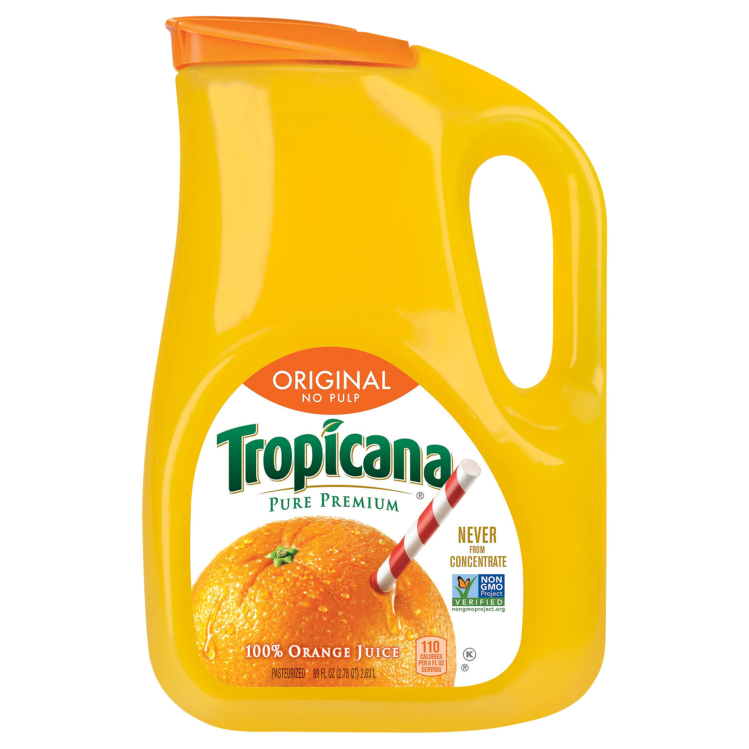 Tropicana Orange Juice Original No Pulp